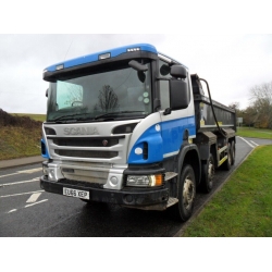 2016 SCANIA P410 8x4 TIPPER EURO 6